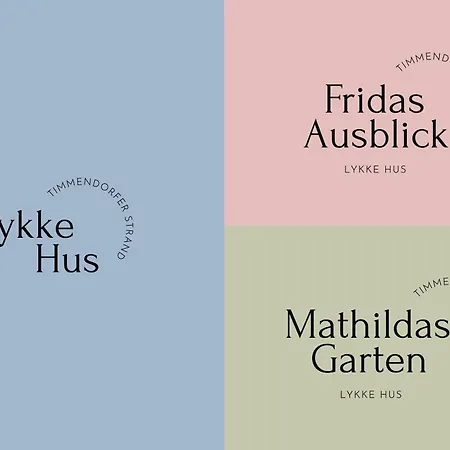 Lykke Hus - Traumhaus Fuer Bis Zu 10 Personen טימנדורפר שטרנד